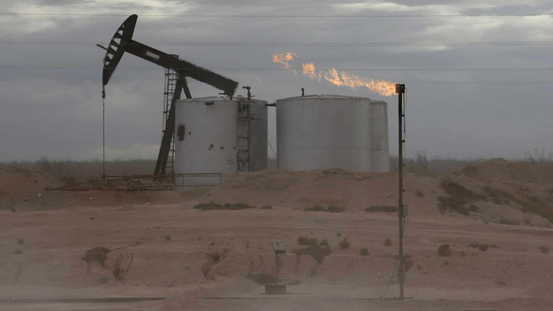 Буровая площадка на территории Пермского бассейна в Техасе / Фото: Reuters