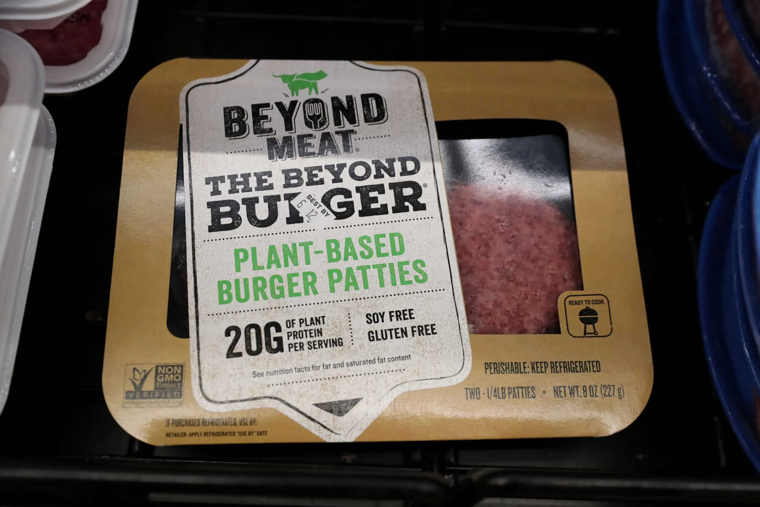 Акции Beyond Meat после закрытия торгов прибавили около 100% / REUTERS/Shannon Stapleton