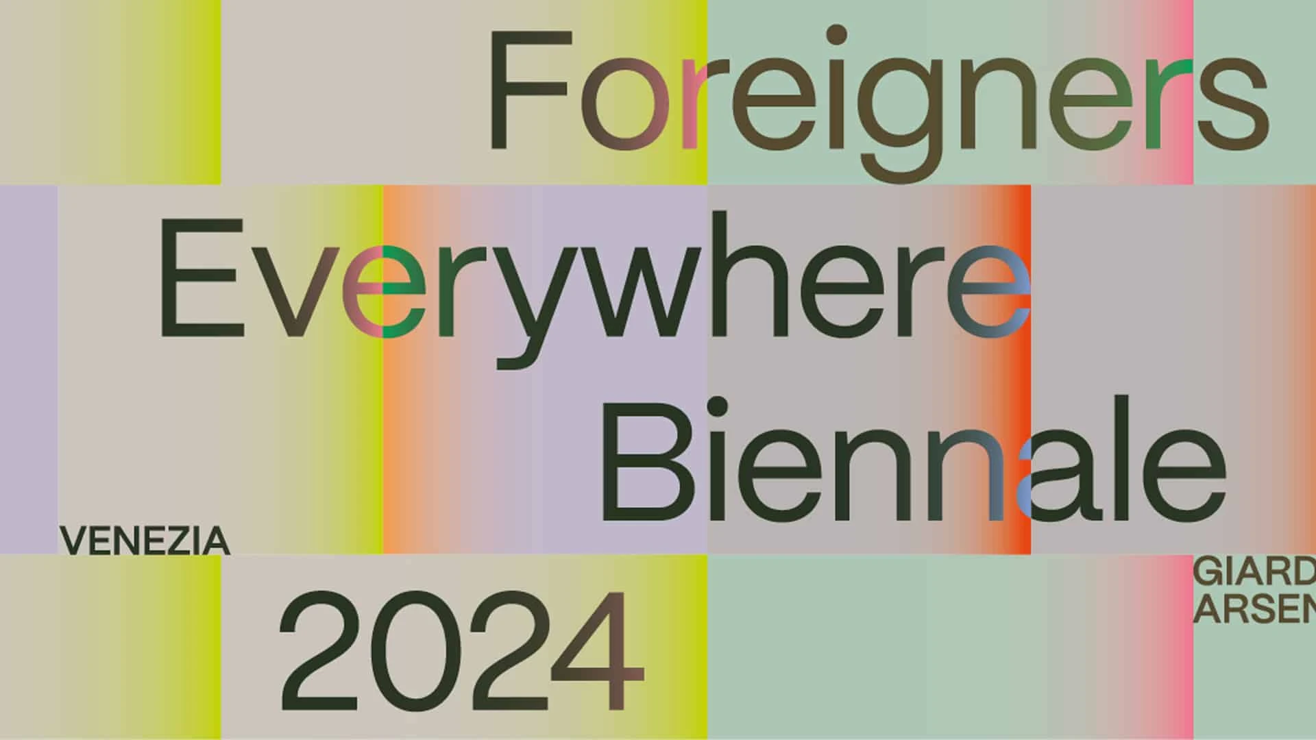 Тему биеннале «иностранцы повсюду» предлагается воспринимать шире, чем восклицание венецианца в туристический сезон / Фото: labiennale.org