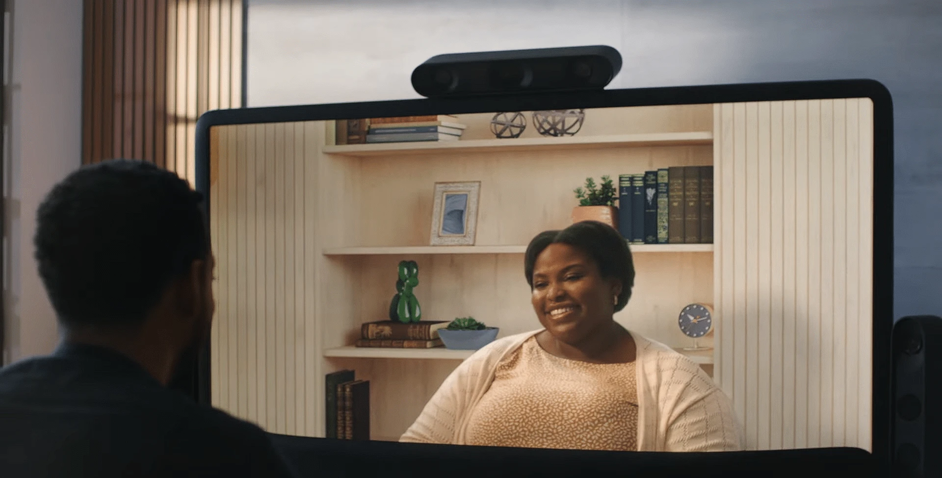 3D-экран для видеозвонков нового поколения от Google-HP / Фото: Google