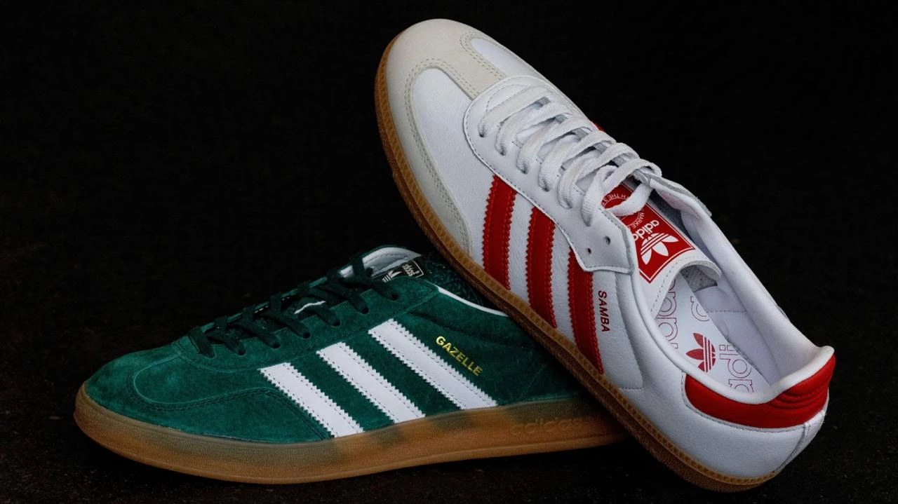 Продажи кроссовок Samba и Gazelle помогли Adidas увеличить квартальную выручку и прибыль / Фото: Reuters/Lisi Niesner