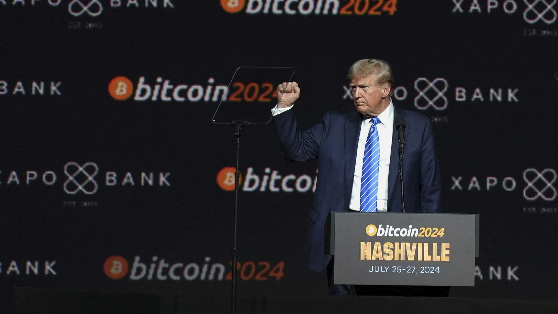 Кандидат в президенты США Дональд Трамп готов помочь биткоину «долететь до Луны»  Фото: REUTERS/Kevin Wurm