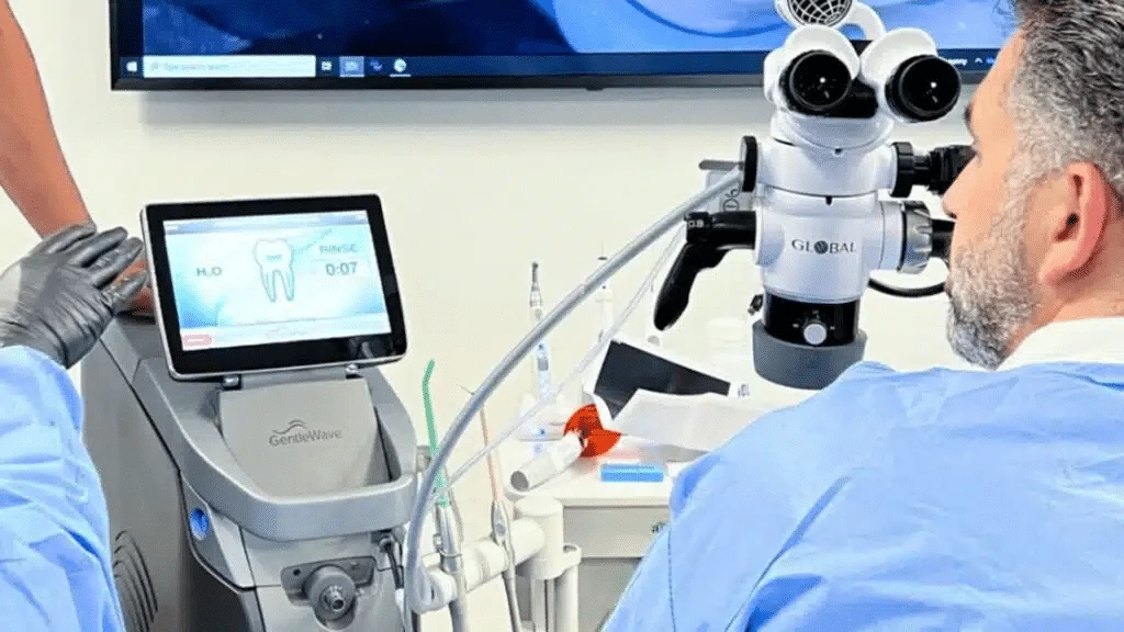 Sonendo’s main product is for cleaning and disinfecting microscopic spaces within root canals / Photo: Sonendo