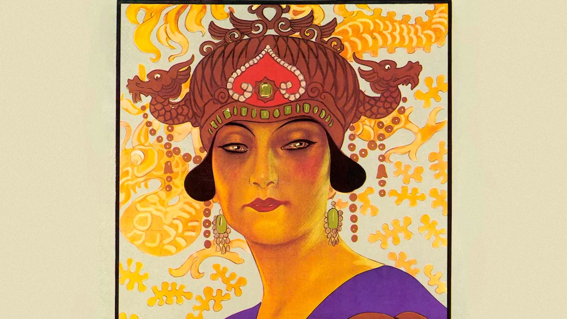 Плакат оперы Джакомо Пуччини «Турандот»/Alamy