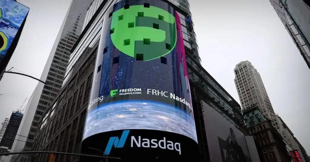 На открытии торгов акции Freedom Holding установили новый рекорд / Фото: Facebook/Freedom24