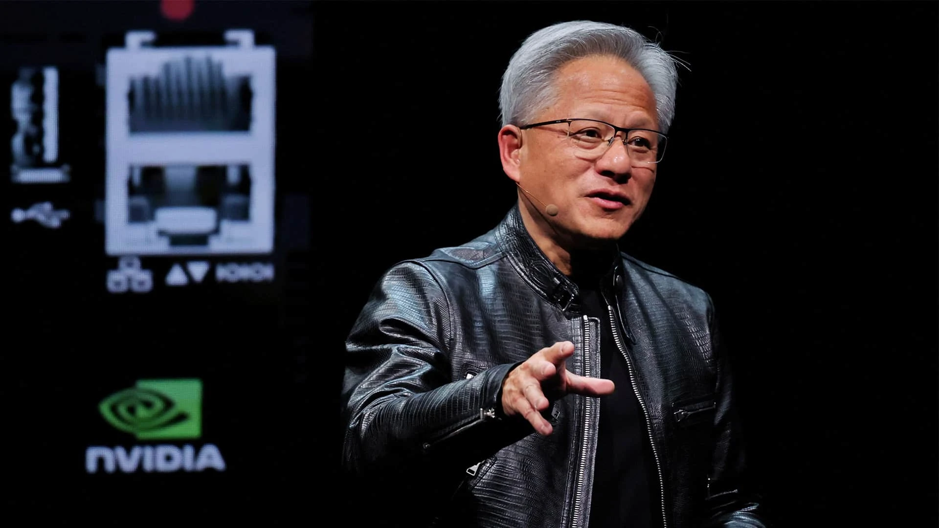 Глава Nvidia Дженсен Хуанг выступит с программной речью на выставке CES 2025 в Лас-Вегасе / Фото: REUTERS /Ann Wang