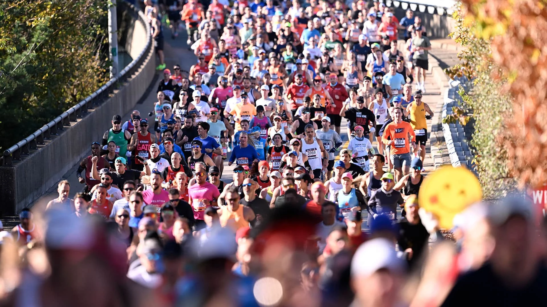 В ноябре 2024 года марафон в Нью-Йорке собрал 55 646 человек и официально побил мировой рекорд по количеству участников / Фото: Anadolu via Reuters Connect