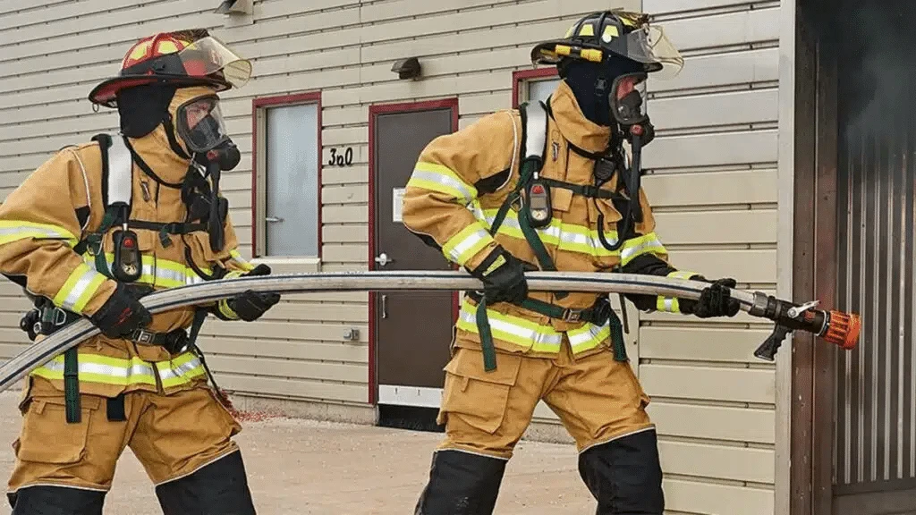 Lakeland operates in the three largest fire markets in the world. / Lakeland