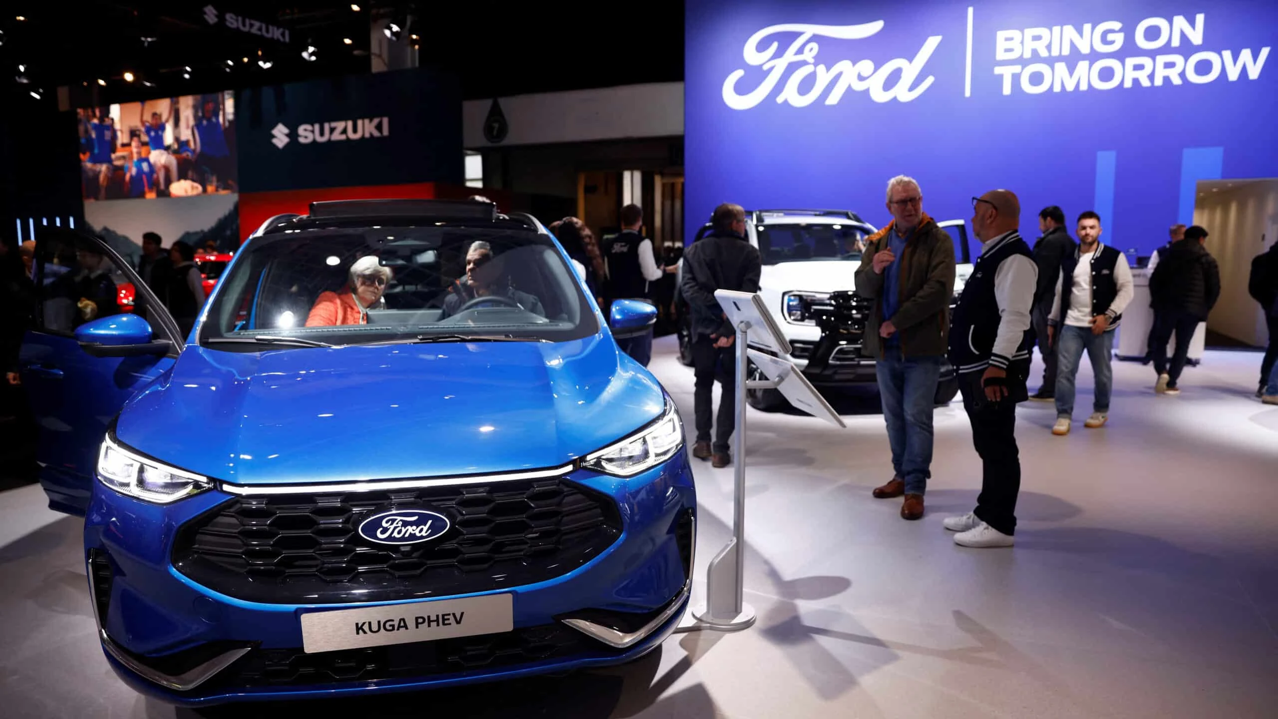 Прибыль Ford в 2025 году может сократиться на $2 млрд или более, а убыток от производства электромобилей вырасти до рекордного / Фото: Reuters/Johanna Geron