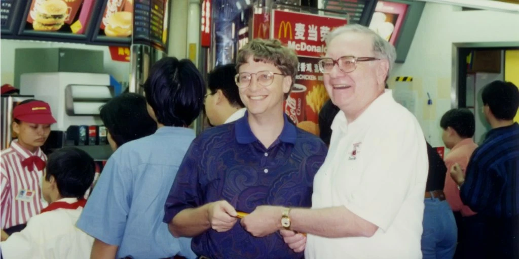 With Bill Gates / Photo: X / Bill Gates