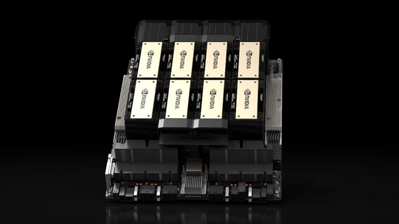 Акции Nvidia обвалились после новости о том, что ее ИИ-чипы поставляются в Китай контрабандой, несмотря на ограничения со стороны США / Фото: Instagram/ Nvidia