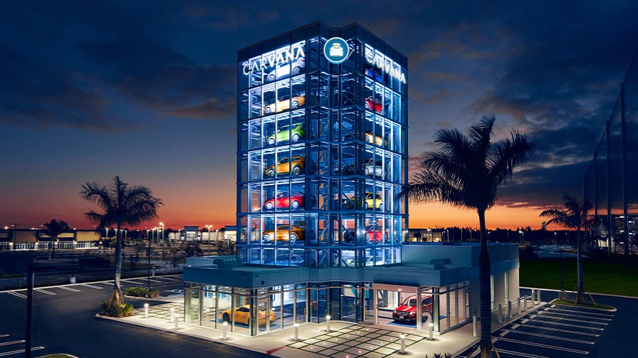 Piper Sandler ожидает роста акций автоплощадок Carvana и ACV Auctions, торгующих б/у машинами, темпами, превосходящими рынок / Фото: Carvana