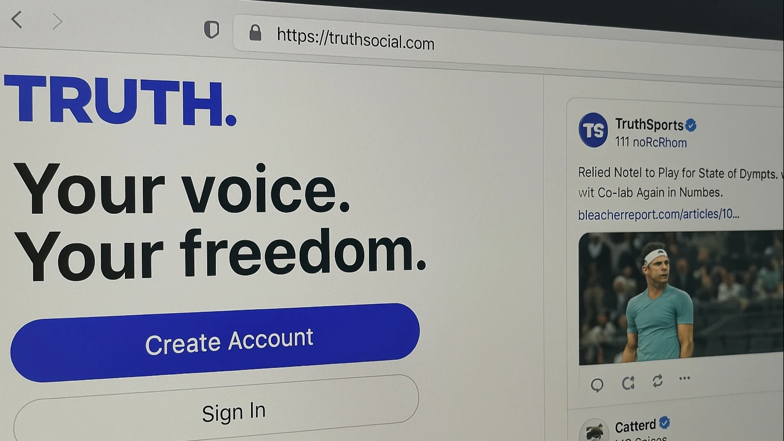 Инсайдеры и крупные акционеры могут продать в общей сложности до 134 млн акций Trump Media, владеющей соцсетью Truth Social / Фото: Oninvest