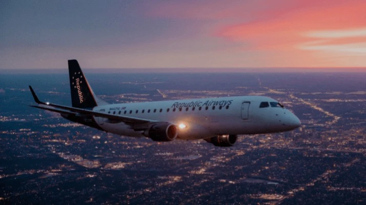 Regional airline Mesa Air Group intends to address its debt issues by merging with Republic Airways. / Photo: Republic Airways