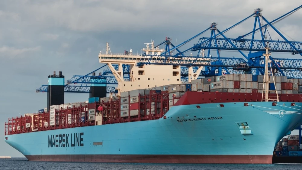 Датский контейнерный гигант Maersk считается индикатором здоровья мировой торговли / Фото: Fotokon/Shutterstock.com