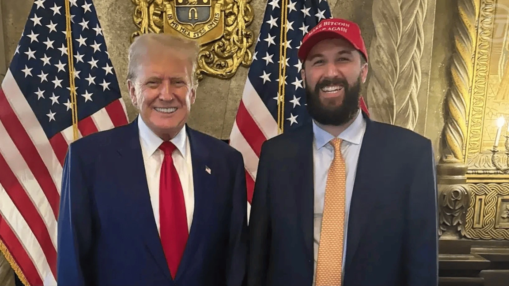 Nakamoto Holdings, founded by Trump advisor David Bailey (right), has raised $710 million even before its full launch. / Photo: X/DavidFBailey