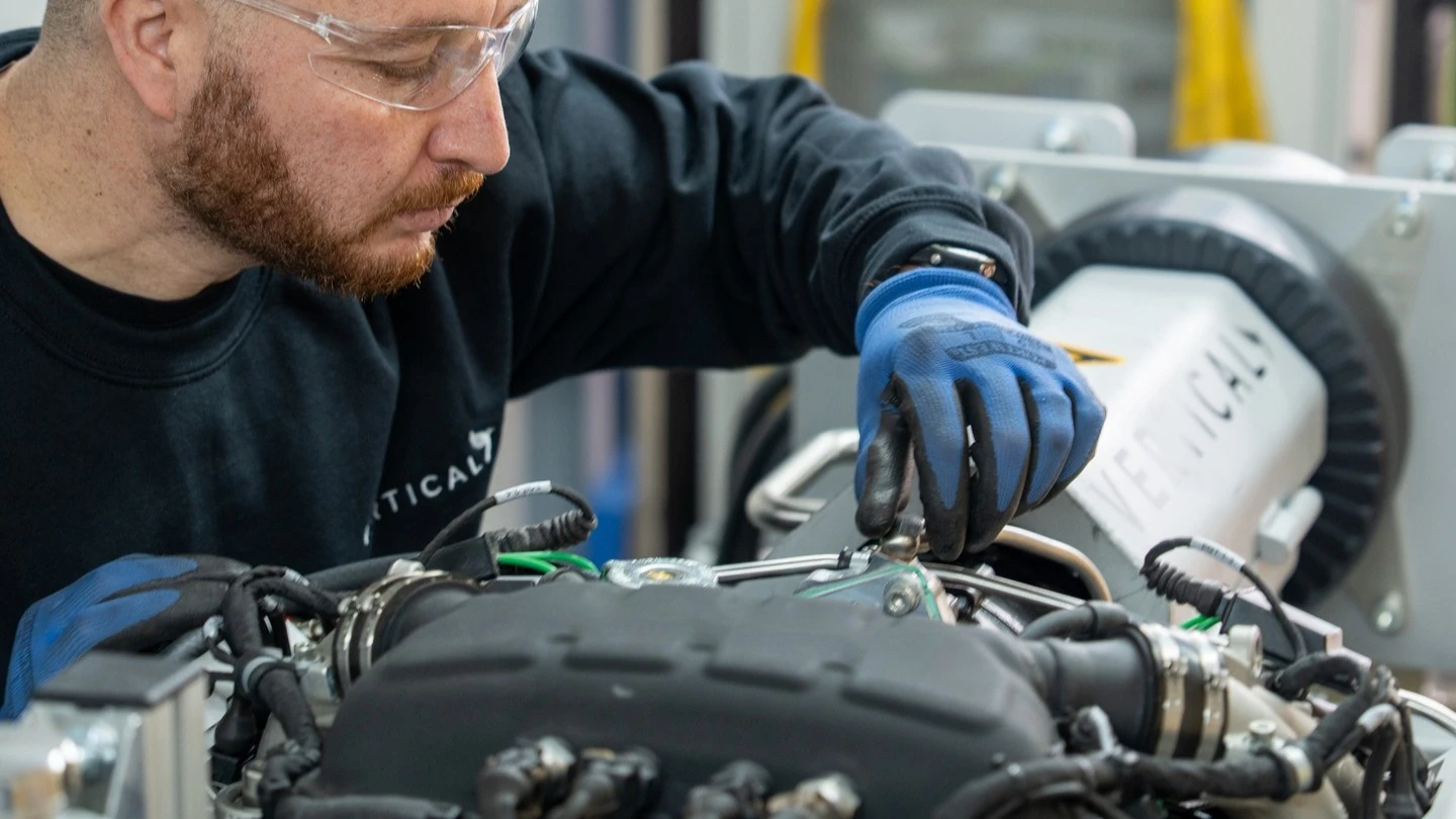 This comes at a time when European defense budgets are rising. / Photo: Instagram/verticalaerospace