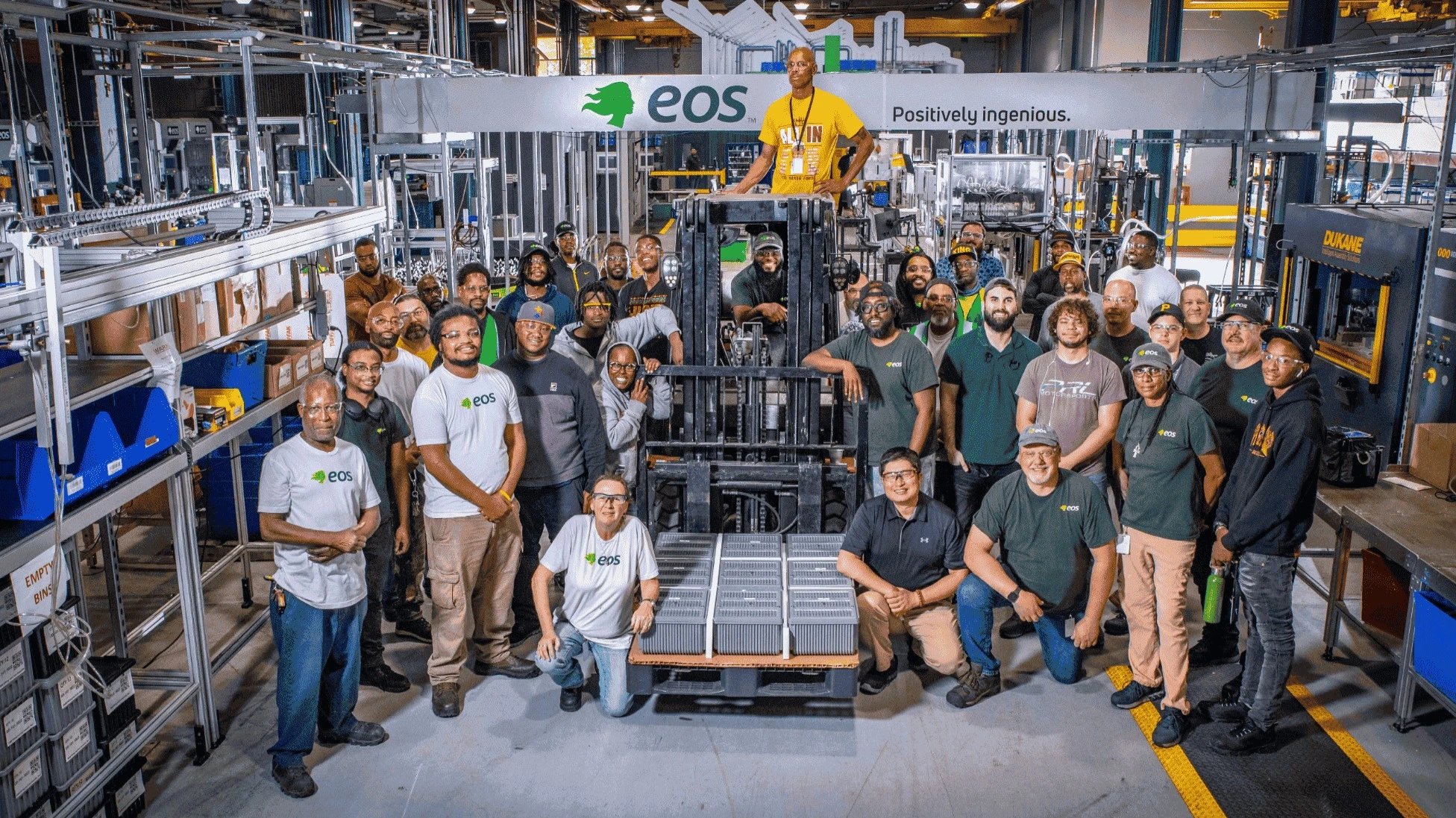 Eos Energy is expected to grow its revenue at least tenfold this year. / Photo: X/EosEnergy