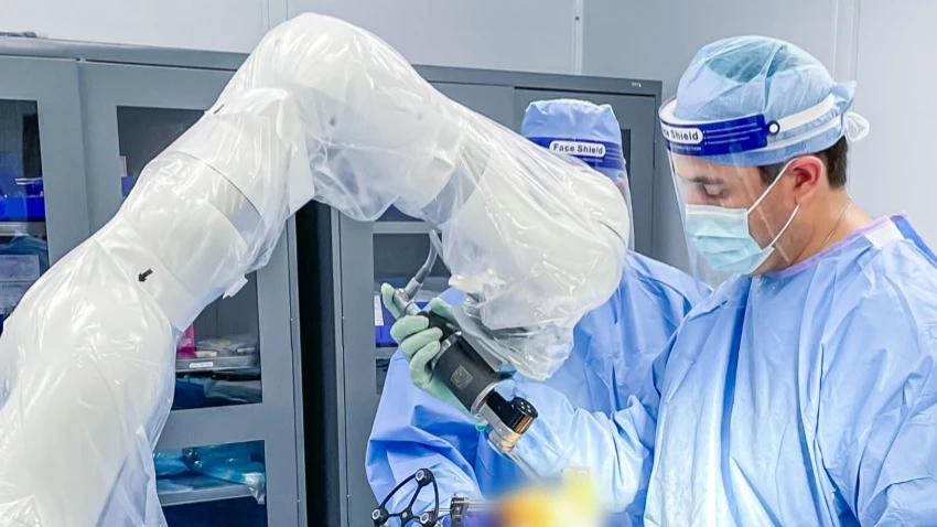 Surgical robot maker Monogram to be acquired by biotech Zimmer; stock soars 78%