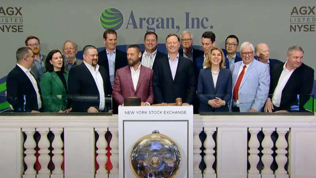 Акции Argan подскочили за год более чем на 200% благодаря ажиотажу вокруг ИИ / Фото: скрин Youtube NYSE
