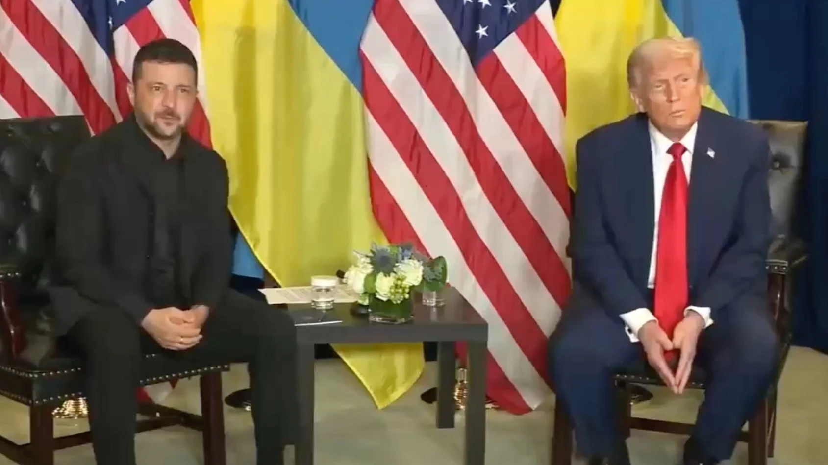 Президент США Дональд Трамп встретился с президентом Украины Владимиром Зеленским на полях Генассамблеи ООН в Нью-Йорке / Фото: X/Rapid Response 47