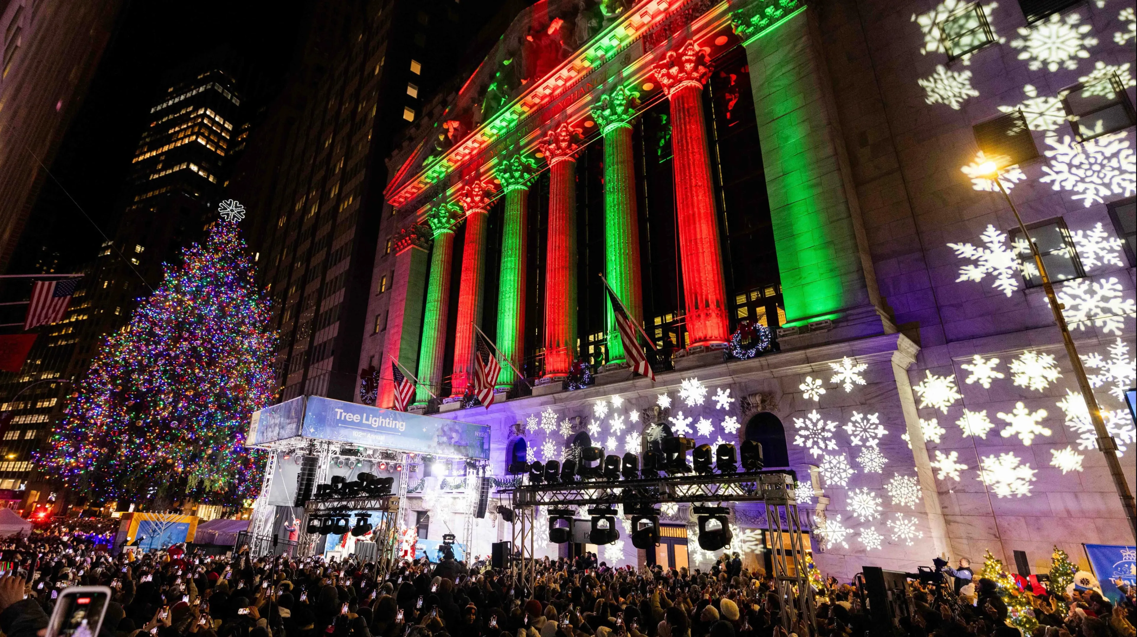 День после Рождества традиционно самый удачный в году для S&P 500  / Фото: X / NYSE