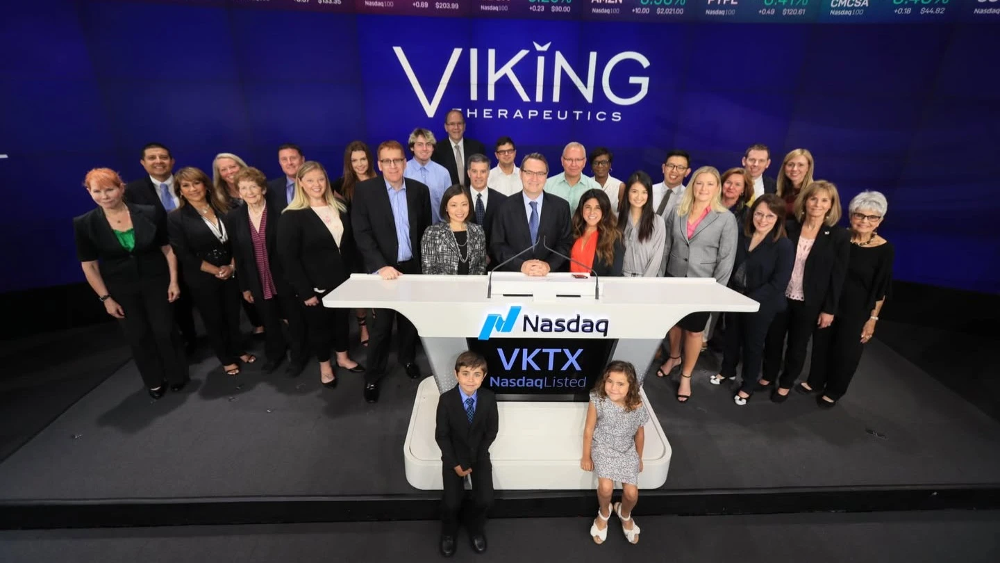 Motley Fool analyst advised investors to take a closer look at Viking Therapeutics shares / Photo: Facebook / Nasdaq