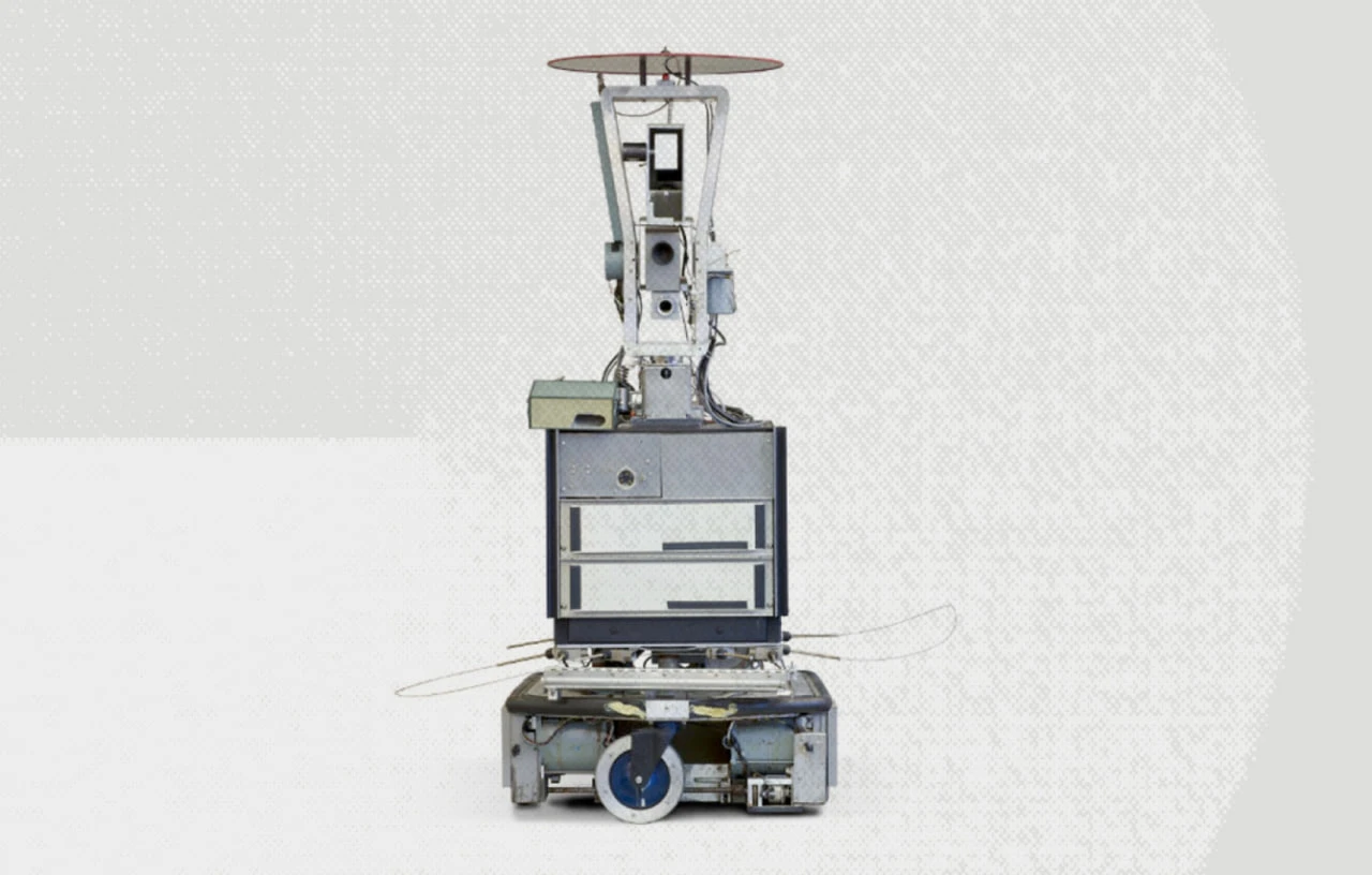 Робот Shakey. Фото: SRI.com