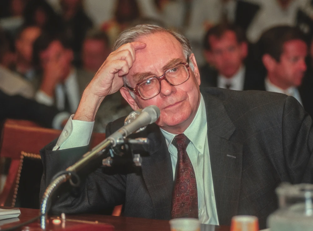 Buffett in 1991 / Photo: Shutterstock.com
